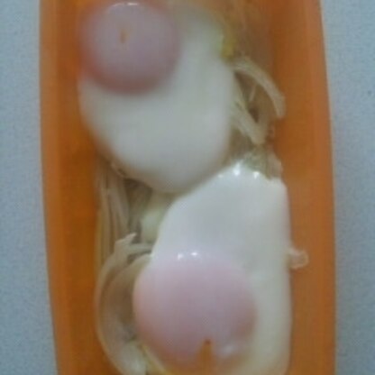 卵を玉葱にからめて、美味しくいただきました。レンジは簡単で良いですね。ありがとうございます。